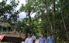 Đảng ủy- HĐND- UBND- UBMTTQ xã kiểm tra công tác xây dựng Nông thôn mới thôn Khằm, xã Vạn Xuân