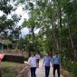 Đảng ủy- HĐND- UBND- UBMTTQ xã kiểm tra công tác xây dựng Nông thôn mới thôn Khằm, xã Vạn Xuân